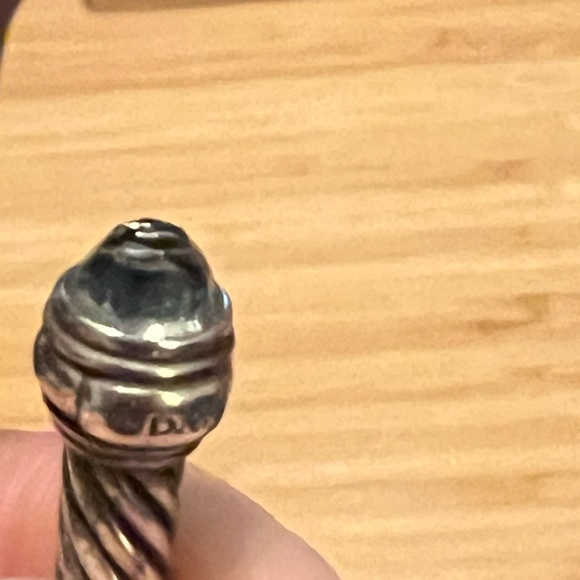 David Yurman Cable Classics Bracelet with Gemstone and Gold - Picture 4 of 4